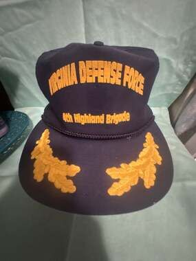 Virginia Defense Force 4th Highland Brigade Embroidered Snapback Cap